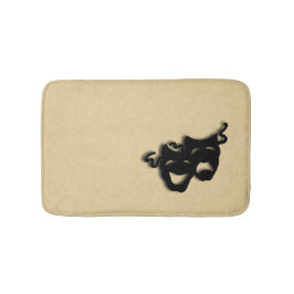 Tapete De Banheiro Couro de Teatro Comédia e Tragédia