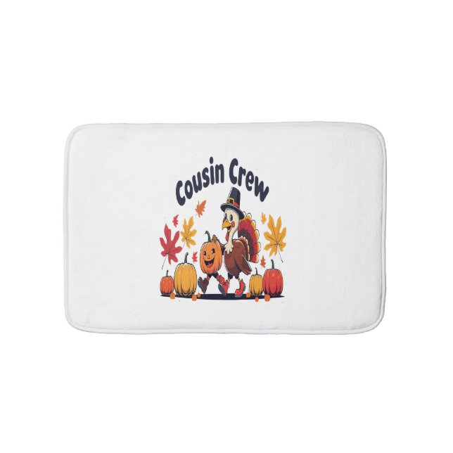 Tapete De Banheiro Cousin Crew Pumpkin (frente)