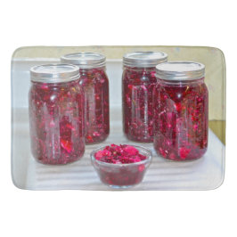 Tapete De Banheiro Couve-roxa