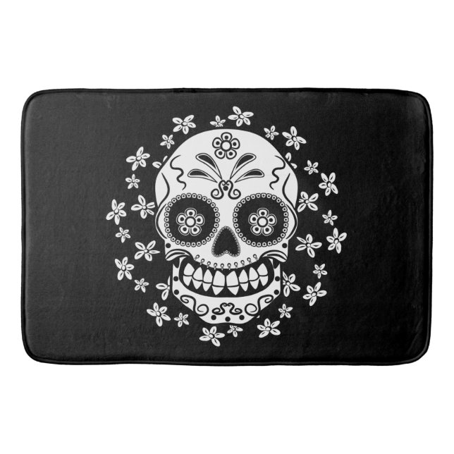 Tapete De Banheiro Crânio (Frente)