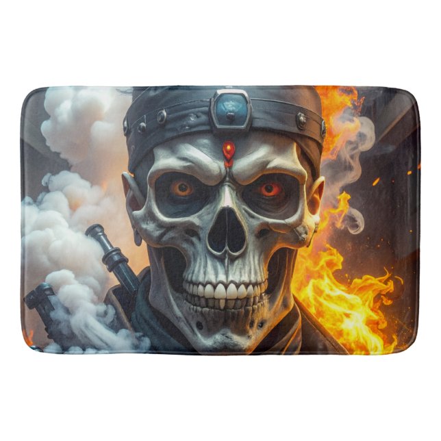 Tapete De Banheiro Crânio da Perdição (Frente)