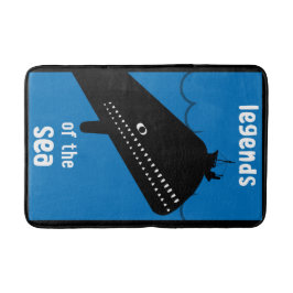 Tapete De Banheiro Crianças Bonitas Mobilizam Monstro Do Mar Dick