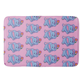 Tapete De Banheiro Crianças Dançando Elefante Daisy Bath Mat