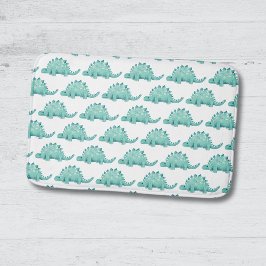 Tapete De Banheiro Crianças do Stegossauro Dinossauro Gato