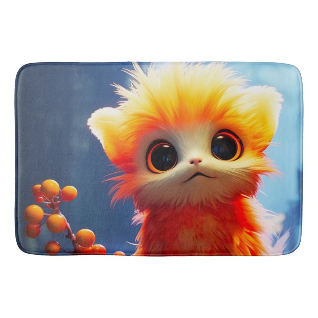 Tapete De Banheiro Criatura Cuta (Frente)