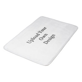 Tapete De Banheiro Crie o Seu Próprio Simples Personalizado 24” x 36”
