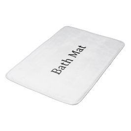 Tapete De Banheiro Crie o Seu Próprio Simples Personalizado 24” x 36”