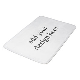 Tapete De Banheiro Crie o Seu Próprio Simples Personalizado 24” x 36”