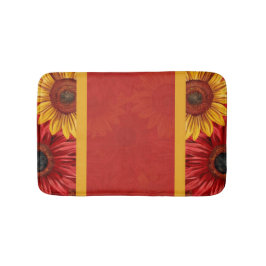 Tapete De Banheiro Crimson Dourado