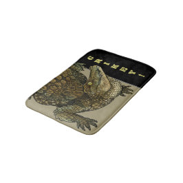 Tapete De Banheiro Crocodilo Crikey!