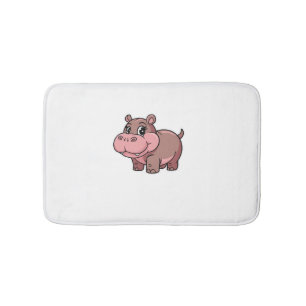 Tapete De Banheiro Cute Baby Hippo Moo Deng Long Sleeve T Shirt