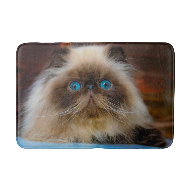 Tapete De Banheiro Cutest Baby Animals | Himalayan Cat (Frente)