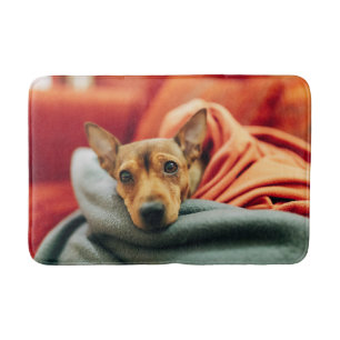 Tapete De Banheiro Cutest Baby Animals Miniature Pinscher