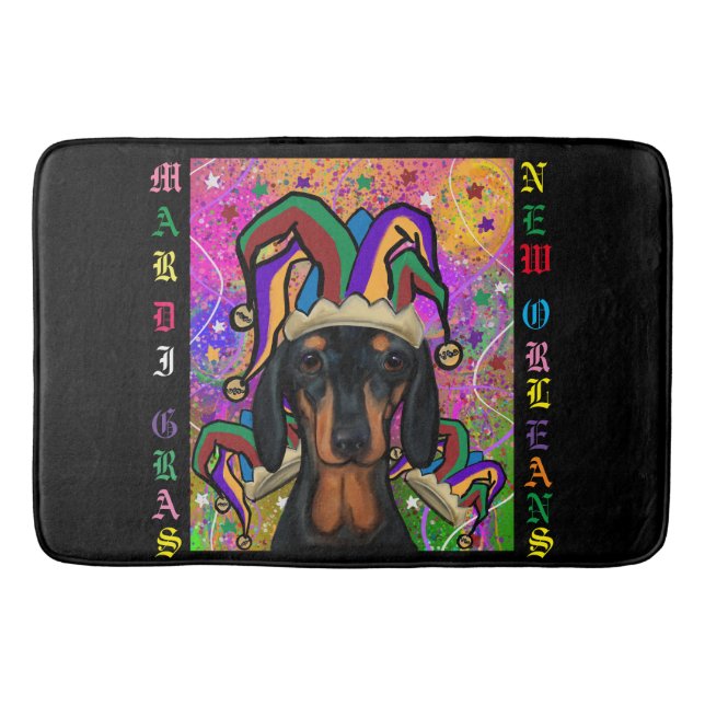 Tapete De Banheiro Dachshund (Frente)