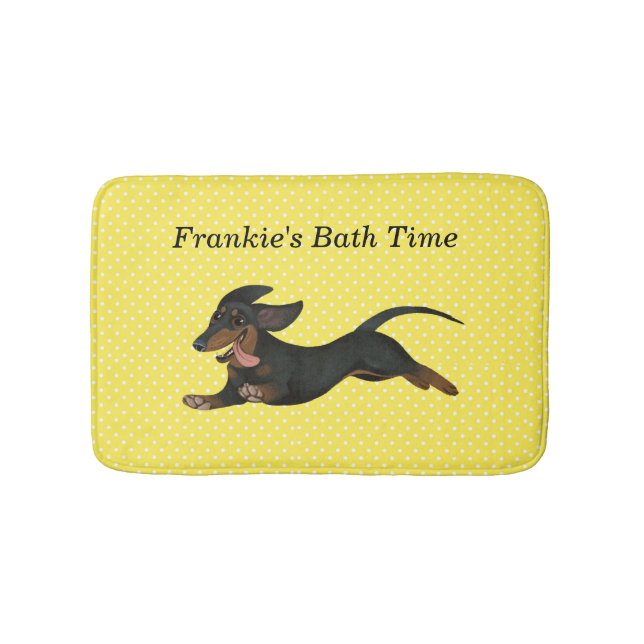 Tapete De Banheiro Dachshund Bath Mat (frente)