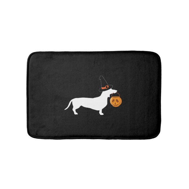 Tapete De Banheiro (Dachshund Halloween) (frente)