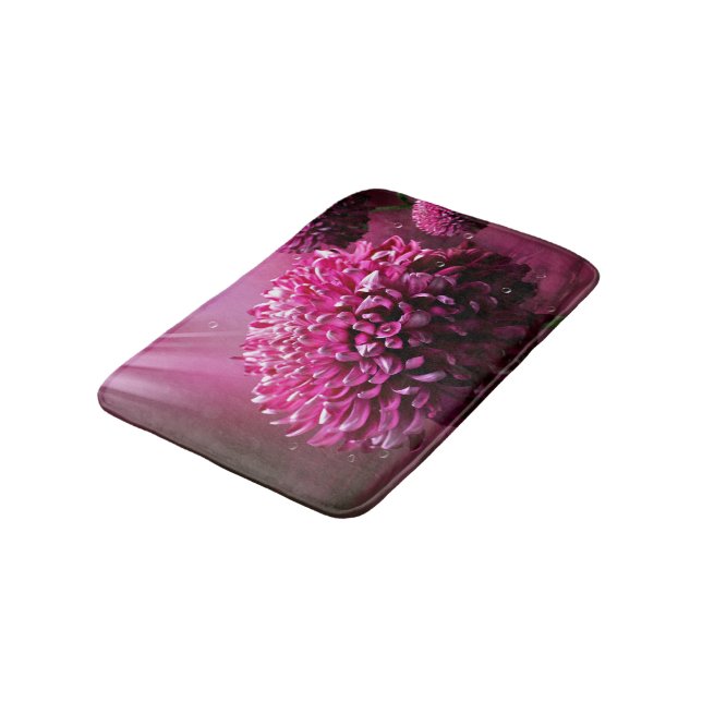 Tapete De Banheiro Dahlia Flowers (Angulado)