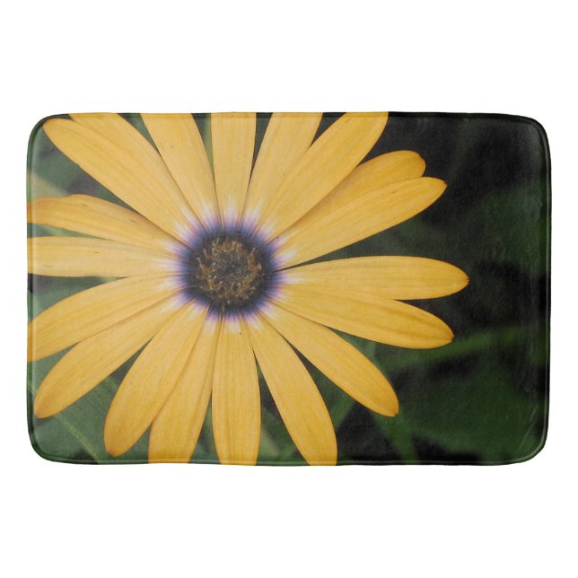 Tapete De Banheiro Daisy Bath Mat amarelo (Frente)