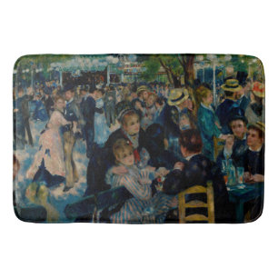 Tapete De Banheiro Dança no Le Moulin de la Galette - Auguste Renoir