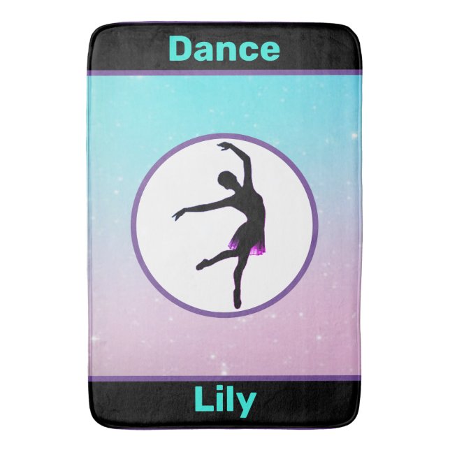 Tapete De Banheiro Dance Girls (Frente Vertical)