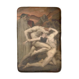 Tapete De Banheiro Dante e Virgil no Inferno (por Bouguereau)