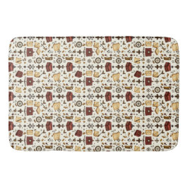 Tapete De Banheiro Dark Academia Bath Mat| Estética do Eterno Elegant