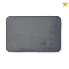 Tapete De Banheiro Dark Gray Monogram Watercolor Geometric Pattern 