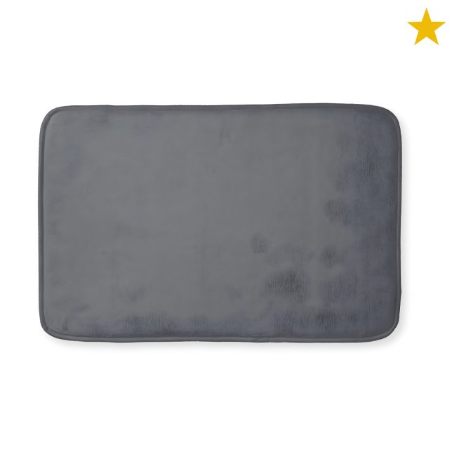 Tapete De Banheiro Dark Gray Monogram Watercolor Geometric Pattern  (Criador carregado)