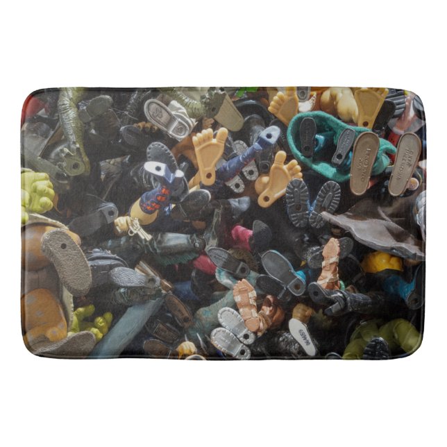 Tapete De Banheiro de "esteira de banho de Pé" (Frente)