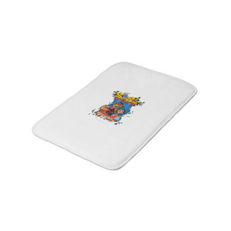 Tapete De Banheiro Definir vela para uma mesa engraçada