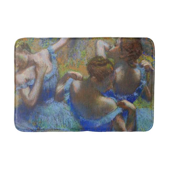 Tapete De Banheiro Degas Blue Dancers Pastel Fine Art Masterpiece (Frente)
