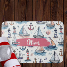 Desenhos sonhentos de veleiros Ancoradores e Farói