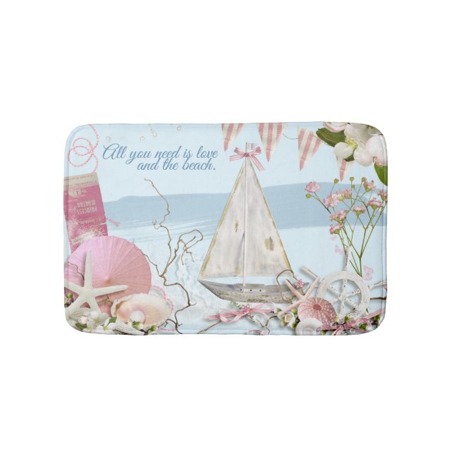 Tapete De Banheiro Design 3 da série náutica (frente)