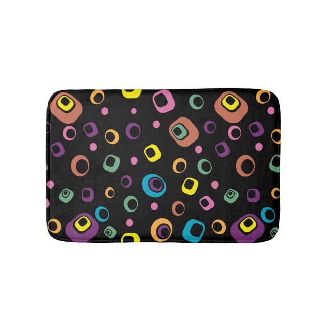 Tapete De Banheiro Design abstrato - Personalize o seu (frente)