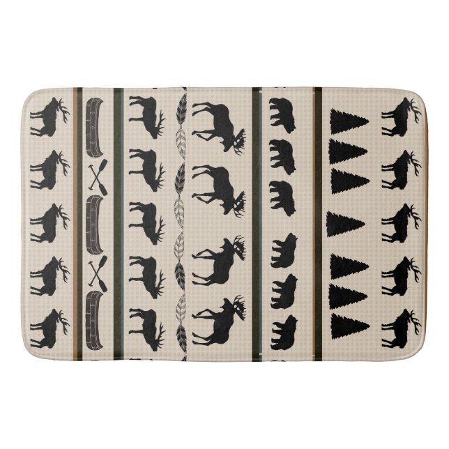 Tapete De Banheiro Design da cobertura da cabine por Leslie Harlow (Frente)