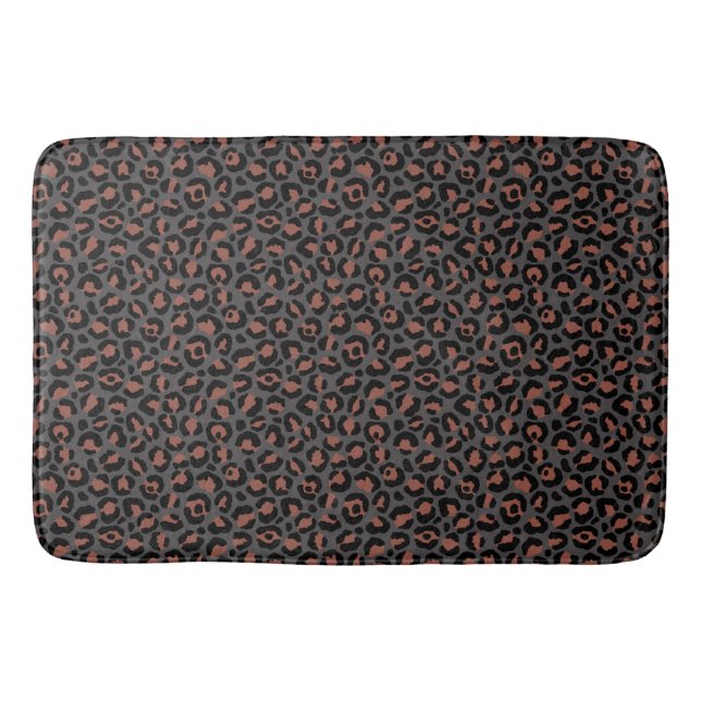 Tapete De Banheiro Design da Série Clássica do Leopardo 2  (Frente)