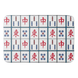 Tapete De Banheiro Design de Azulejos de jogos Mahjong
