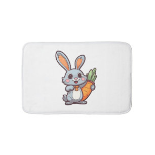 Tapete De Banheiro Design De Coelhinho De Páscoa Encantador De Cenour