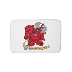 Tapete De Banheiro Design de Dice Barbary