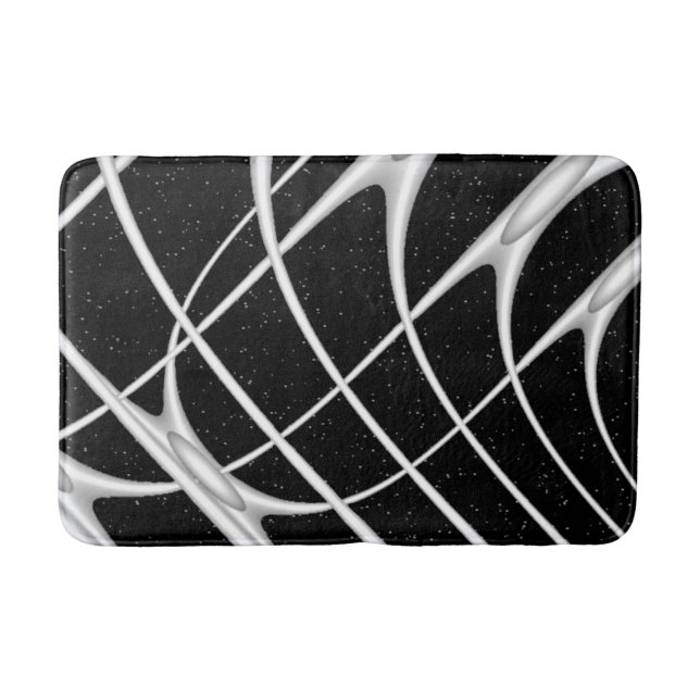 Tapete De Banheiro Design de Espaço Galáxico (Frente)