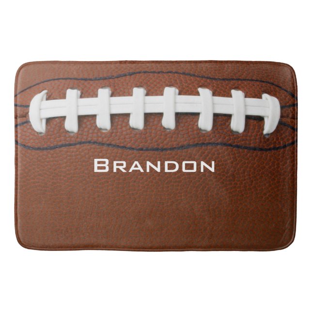 Tapete De Banheiro Design de futebol Bath Mat (Frente)