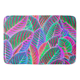 Tapete De Banheiro Design de padrão de folha vívida