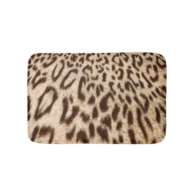 Tapete De Banheiro Design de peles de leopardo modernas (frente)