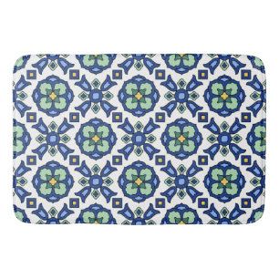 Tapete De Banheiro Design do azulejo da ilha de Catalina
