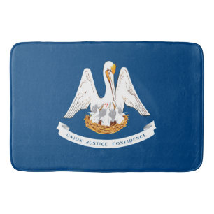 Tapete De Banheiro Design do Estado da Louisiana