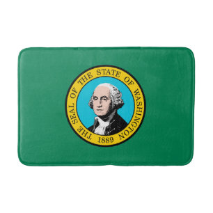 Tapete De Banheiro Design do Estado de Washington
