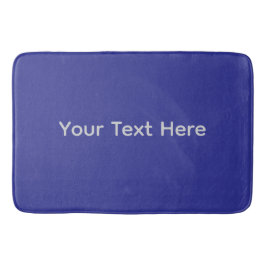 Tapete De Banheiro design personalizado azul