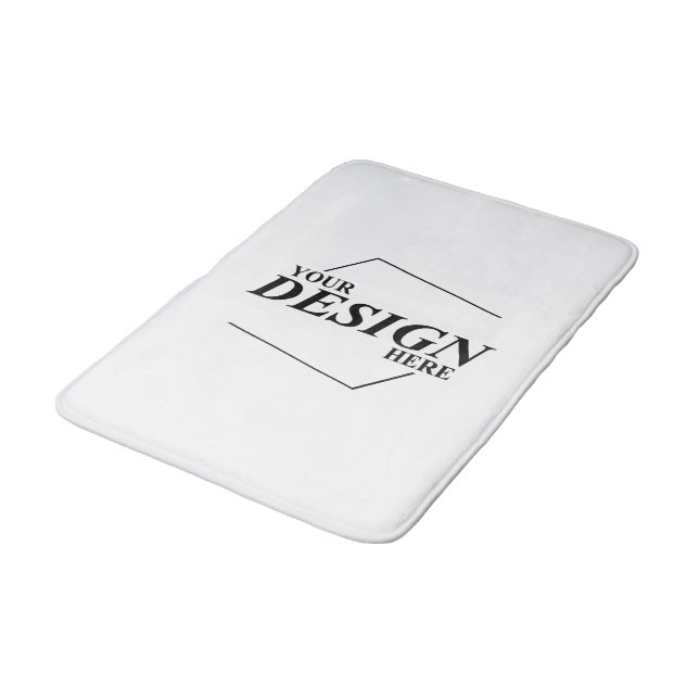 Tapete De Banheiro Design personalizado Crie seu próprio Modelo (Angulado)