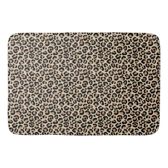 Tapete De Banheiro Design Série Clássica Leopardo 9 (Frente)