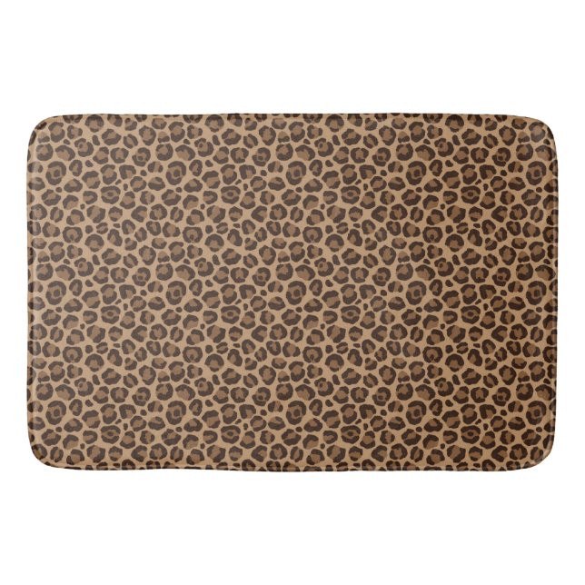 Tapete De Banheiro Design Série Clássico Leopardo 12 (Frente)